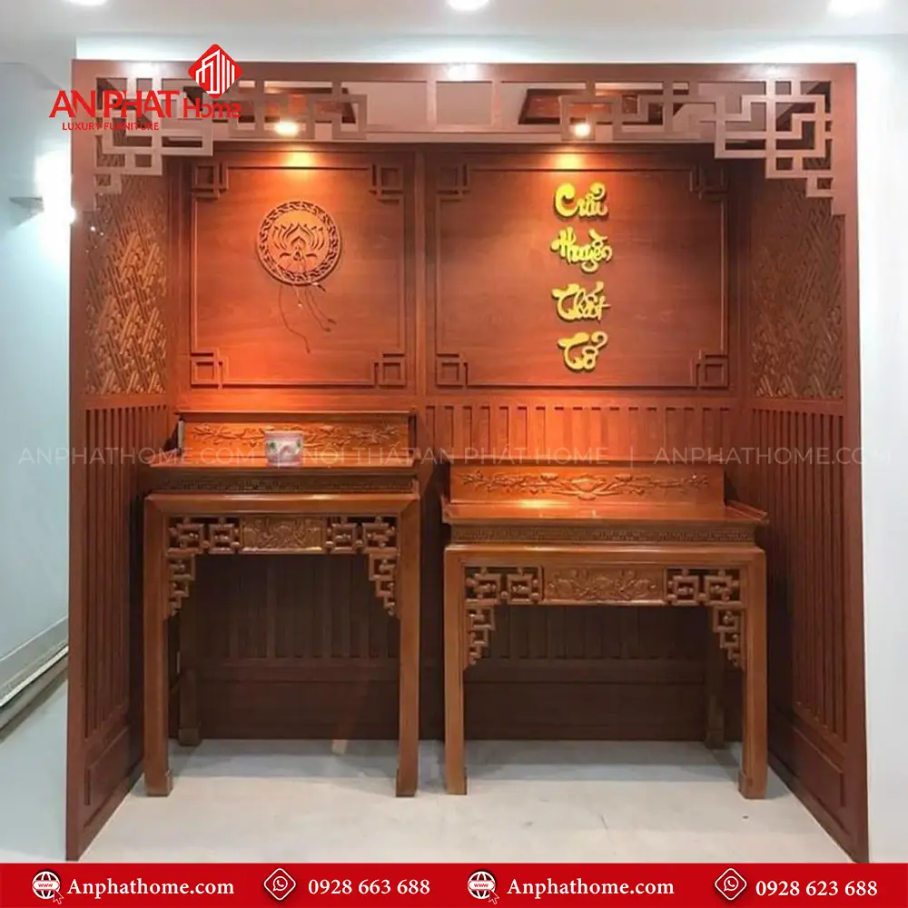 Vách Không Gian Thờ Thiết Kế Đẹp VN-4368 3 Vách Không Gian Thờ Thiết Kế Đẹp VN-4368