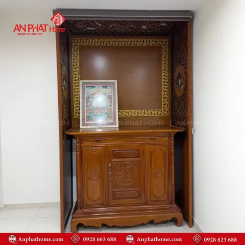 vach ngan ban tho dep ket hop rem vai che ban tho vn 436100001