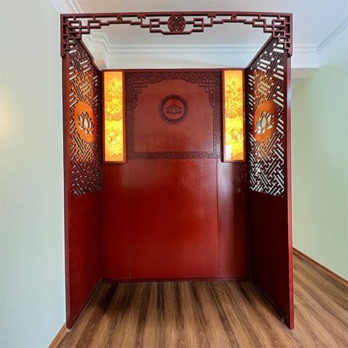 Vách Ngăn Gỗ Công Nghiệp Hiện Đại VN-4348