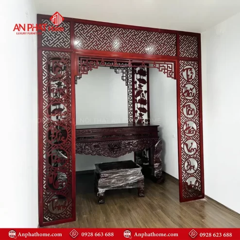 Vách Ngăn Phòng Thờ Đẹp Hiện Đại VN-4425