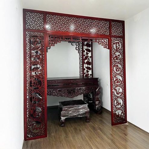 Vách Ngăn Phòng Thờ Đẹp Hiện Đại VN-4425