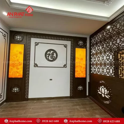 Vách Ngăn Và Ốp Phòng Thờ VN-4308