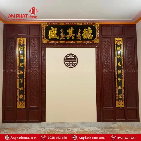 Vách Ốp Phòng Thờ Cổ Điển VN-4375