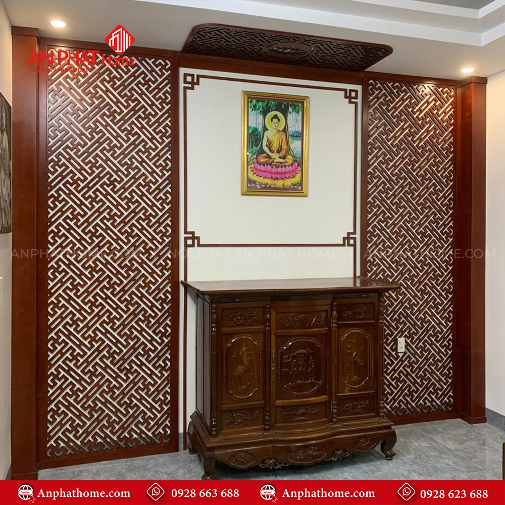Vách Phòng Thờ Đẹp VN-4327 12 Vách Phòng Thờ Đẹp VN-4327