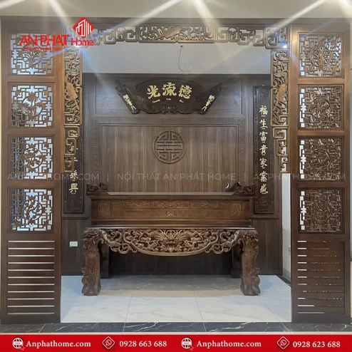 Vách Phòng Thờ Hiện Đại VN-4324