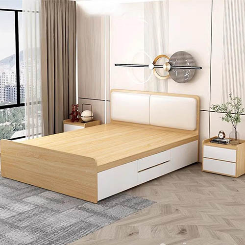 Giường Gỗ Công Nghiệp