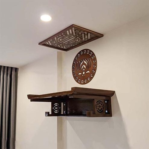 Bàn Thờ Hiện Đại Treo Tường Đẹp BT-2657