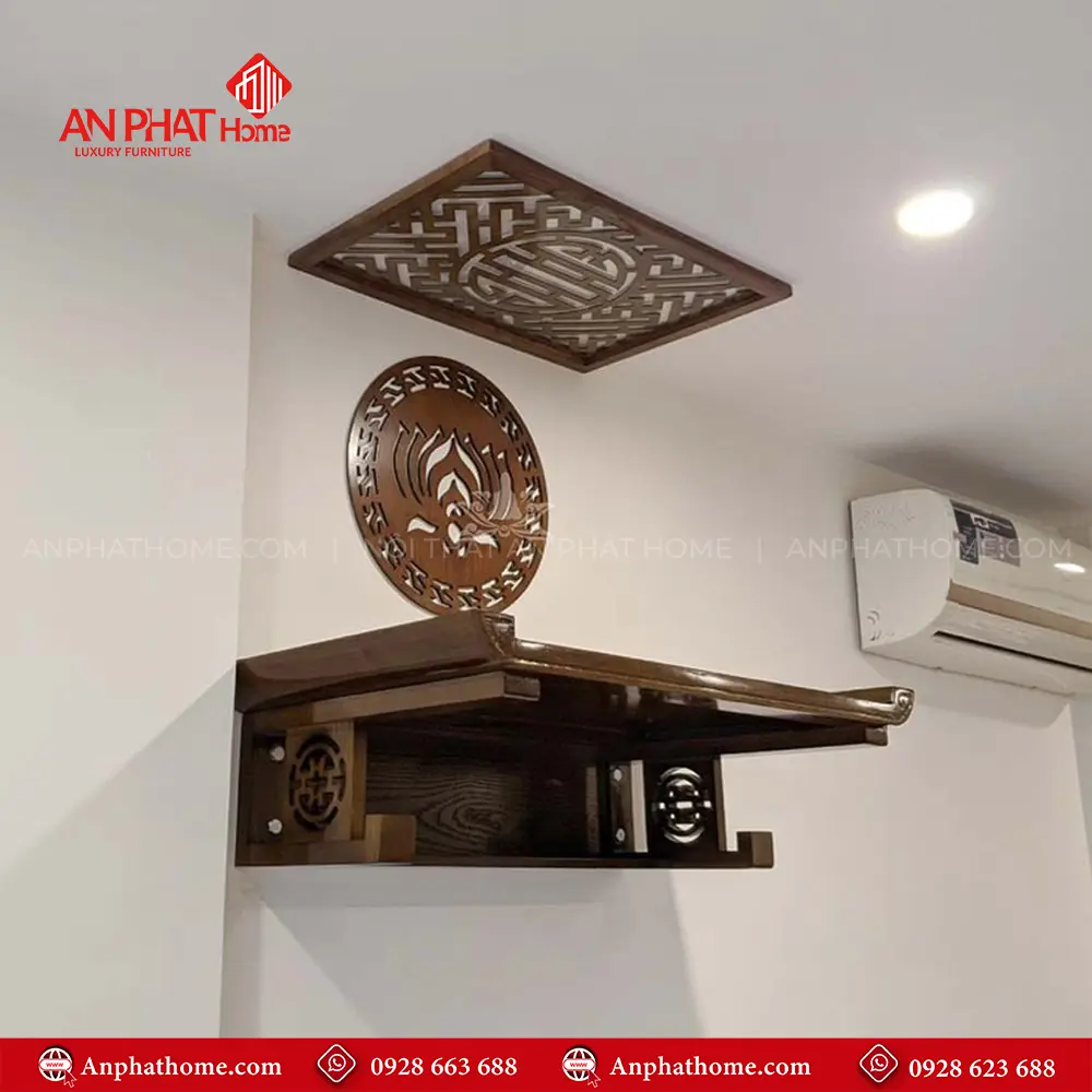 Bàn Thờ Hiện Đại Treo Tường Đẹp BT-2657 9 Bàn Thờ Hiện Đại Treo Tường Đẹp BT-2657