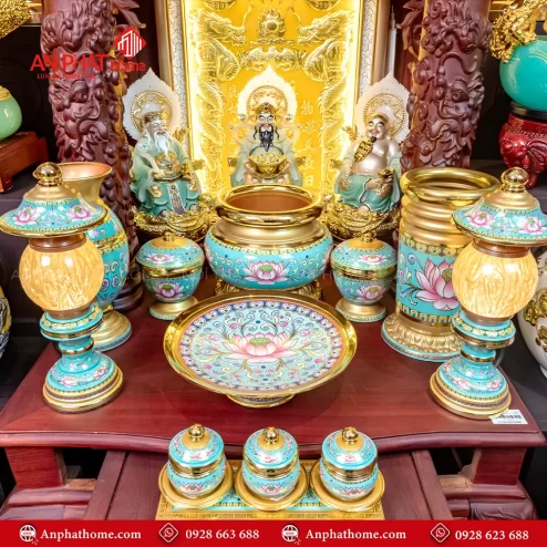 Bàn Thờ Thần Tài Cao Cấp Đồ Thờ Nhập Khẩu Đẹp BT-2717