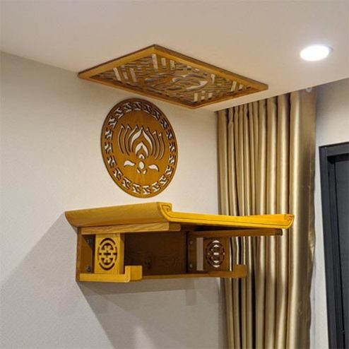 Bàn Thờ Treo Cho Nhà Chung Cư Đẹp BT-2630