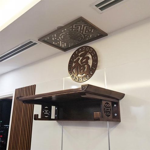 Bàn Thờ Treo Tường Chân Thọ Đẹp BT-2640