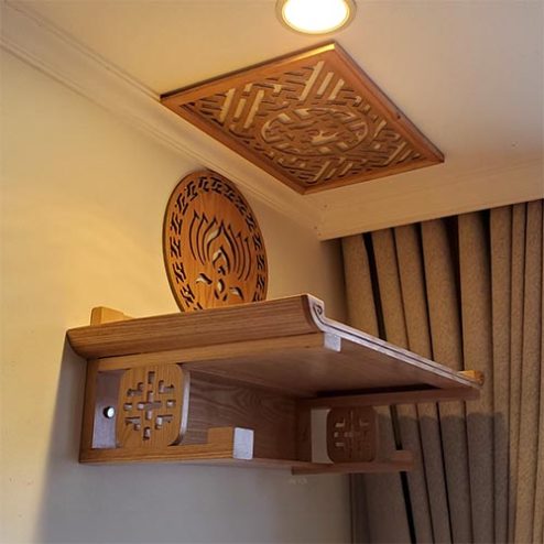 Bàn Thờ Treo Tường Cho Nhà Chung Cư Mẫu BT-2631