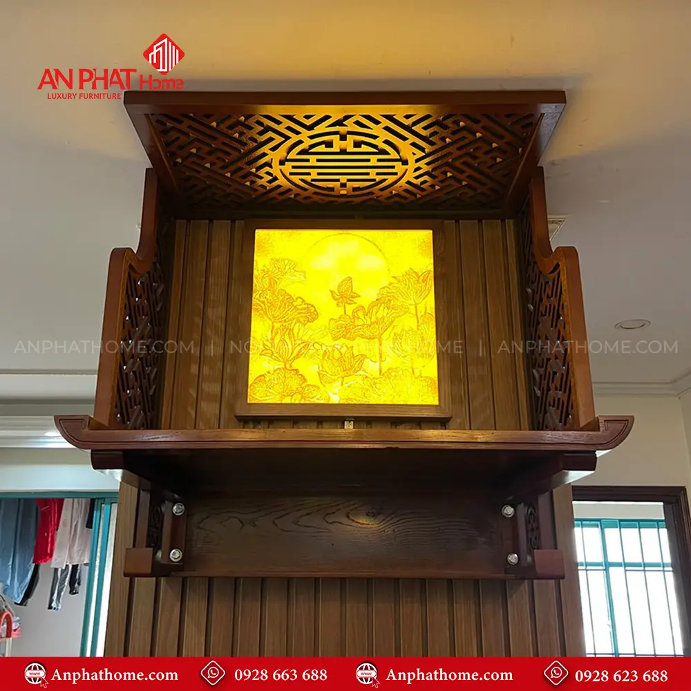 Bàn Thờ Treo Tường Đẹp Cao Cấp BT-2650 10 Bàn Thờ Treo Tường Đẹp Cao Cấp BT-2650