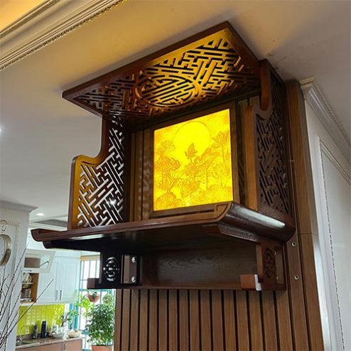 Bàn Thờ Treo Tường Đẹp Cao Cấp BT-2650