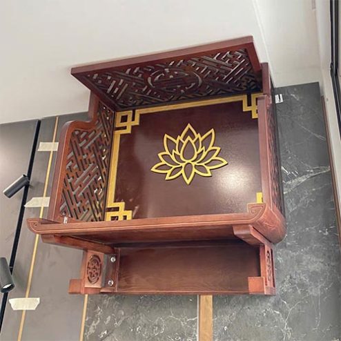 Mẫu Bàn Thờ Treo Tường Đẹp BT-2665