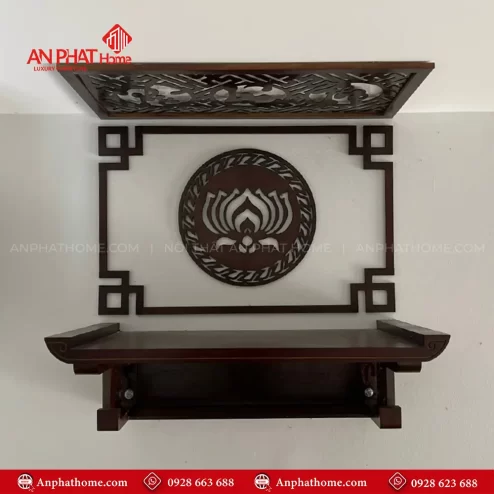 mau ban tho treo tuong dep ket hop hoa sen trang tri bt 262500002