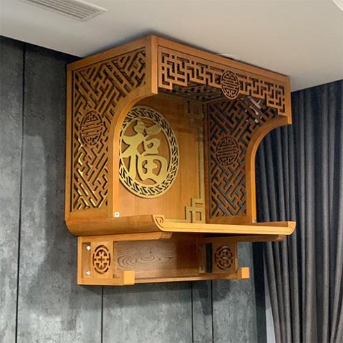 Mẫu Bàn Thờ Treo Tường Hiện Đại Cho Nhà Chung Cư BT-2616