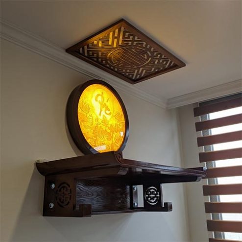 Trang Thờ Phật Treo Tường Đẹp BT-2647