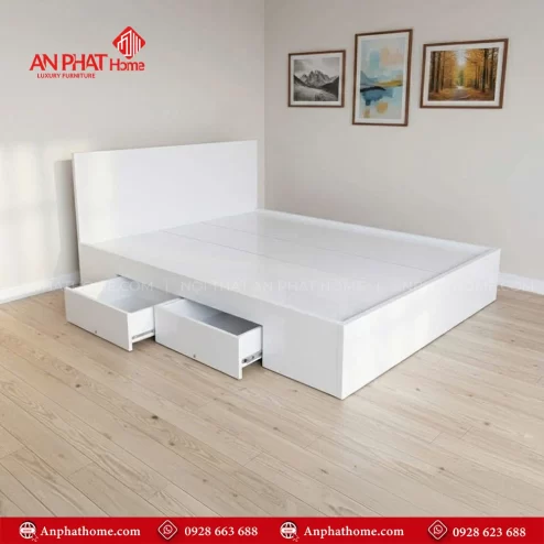 Giường ngủ gỗ công nghiệp bền đẹp