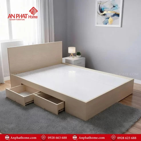 Giường ngủ gỗ hiện đại đẹp