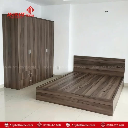 Giường ngủ gỗ cao cấp