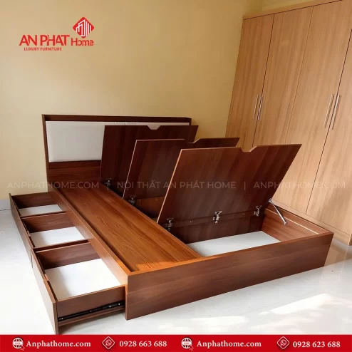Giường ngủ hiện đại mẫu mới GN-370