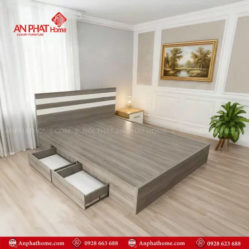 Giường ngủ tối giản đẹp GN-367
